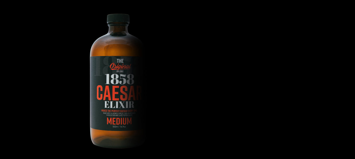 1858 medium heat caesar bloody mary elixir mix