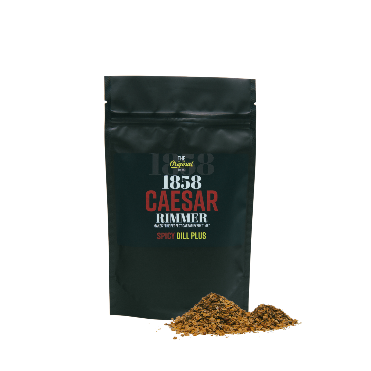 1858 spicy dill caesar rimmer flavour