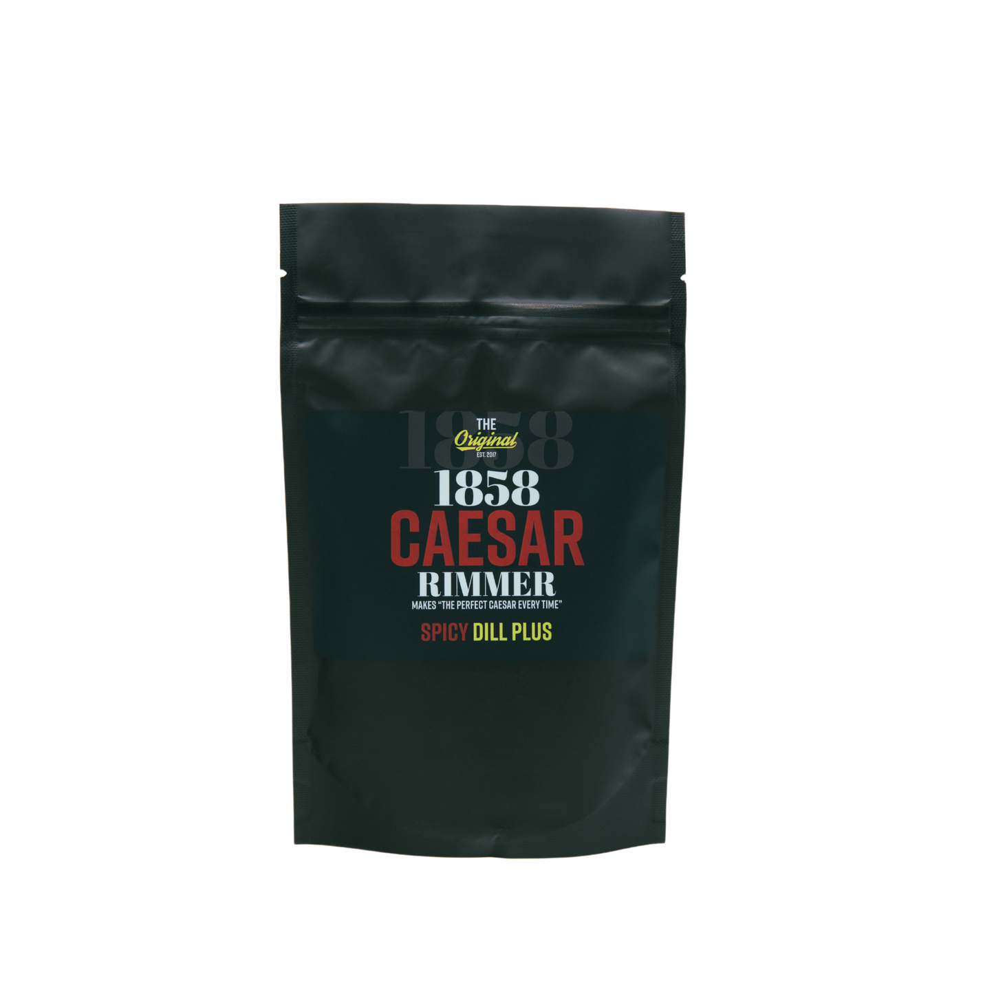 1858 spicy dill caesar rimmer flavour